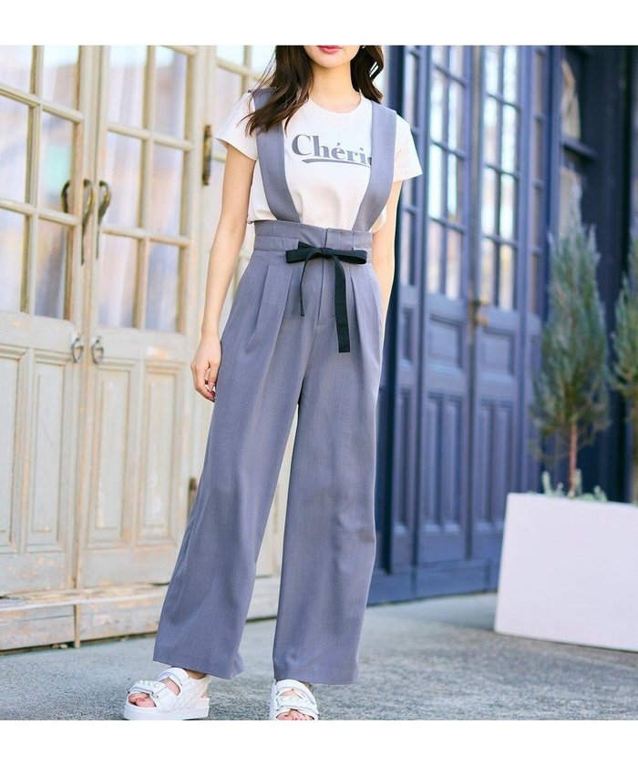 【フェルゥ/Feroux】の【2WAY・洗える】サス付きリボン パンツ インテリア・キッズ・メンズ・レディースファッション・服の通販 founy(ファニー) https://founy.com/ ファッション Fashion レディースファッション Fashion for Women パンツ Pants & Trousers おすすめ Recommended / Our Picks サスペンダー Suspenders, Braces シンプル Simple, Minimal トレンド Trend, Trending Now マニッシュ Mannish, Boyish リボン Ribbon, Bow エレガント 上品 Elegant 夏 Summer 春 Spring S/S・春夏 SS, Spring/Summer, Warm Season 洗える Machine Washable |ID: prp329100004659474 ipo3291000000033721711