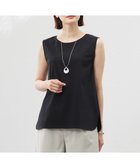 【ジェイ プレス/J.PRESS】の【洗える】スムースジャージー ノースリーブ カットソー ブラック系|ID: prp329100004659545 ipo3291000000033721948