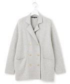 【23区/NIJYUSANKU】の【見上愛さん着用/先行予約/洗える】カシミヤブレンド ニット ジャケット ライトグレー系|ID: prp329100004659550 ipo3291000000033721970