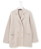 【23区/NIJYUSANKU】の【見上愛さん着用/先行予約/洗える】カシミヤブレンド ニット ジャケット ベージュ系|ID: prp329100004659550 ipo3291000000033721971