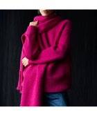 【23区/NIJYUSANKU】の【見上愛さん着用/STORY・VERY掲載】ブラッシュドエアーウール ファンシーニット マゼンタ系|ID: prp329100004659551 ipo3291000000035607221