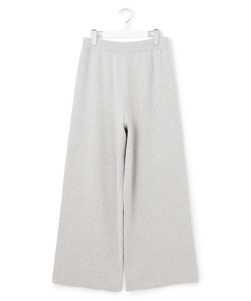 【23区/NIJYUSANKU】の【見上愛さん着用/先行予約】カシミヤブレンド ニット パンツ インテリア・キッズ・メンズ・レディースファッション・服の通販 founy(ファニー) 　ファッション　Fashion　レディースファッション　Fashion for Women　パンツ　Pants & Trousers　イタリア　Italy　パターン　Pattern, Design Print　リュクス　Luxury, Elegant, High-End, Chic　ワイド　Wide, Wide Fit　A/W・秋冬　Autumn/Winter　冬　Winter / This Winter　新作・新入荷　New Arrivals / New In　エレガント 上品　Elegant　2025年　2025　2025-2026秋冬・A/W　Autumn/Winter 2025–26 AW25–26　ライトグレー系|ID: prp329100004659553 ipo3291000000033721982