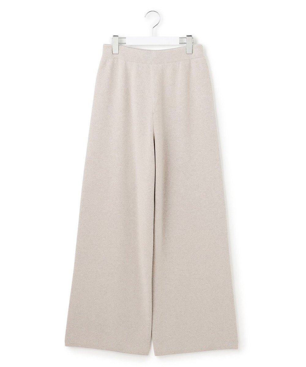 【23区/NIJYUSANKU】の【見上愛さん着用/先行予約】カシミヤブレンド ニット パンツ インテリア・キッズ・メンズ・レディースファッション・服の通販 founy(ファニー) 　ファッション　Fashion　レディースファッション　Fashion for Women　パンツ　Pants & Trousers　イタリア　Italy　パターン　Pattern, Design Print　リュクス　Luxury, Elegant, High-End, Chic　ワイド　Wide, Wide Fit　A/W・秋冬　Autumn/Winter　冬　Winter / This Winter　新作・新入荷　New Arrivals / New In　エレガント 上品　Elegant　2025年　2025　2025-2026秋冬・A/W　Autumn/Winter 2025–26 AW25–26　ベージュ系|ID: prp329100004659553 ipo3291000000033721983