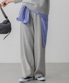 【23区/NIJYUSANKU】の【見上愛さん着用/洗える】カシミヤブレンド ニット パンツ ライトグレー系|ID: prp329100004659553 ipo3291000000033975125