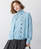 【23区/NIJYUSANKU】の【見上愛さん着用/STORY掲載】ピュアカシミヤ クルーネック カーディガン スカイブルー系|ID: prp329100004659554 ipo3291000000033871507