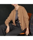 【23区/NIJYUSANKU】の【見上愛さん着用/STORY掲載】ピュアカシミヤ クルーネック カーディガン キャメル系|ID: prp329100004659554 ipo3291000000034169482