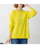 【23区/NIJYUSANKU】の【見上愛さん着用/洗える】ピュアカシミヤ クルーネック ニット イエロー系|ID: prp329100004659557 ipo3291000000033722008