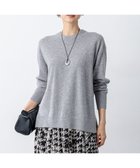 【23区/NIJYUSANKU】の【見上愛さん着用/Oggi・STORY掲載】ピュアカシミヤ クルーネック ニット ライトグレー系|ID: prp329100004659557 ipo3291000000035535385