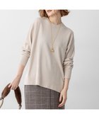 【23区/NIJYUSANKU】の【見上愛さん着用/Oggi・STORY掲載】ピュアカシミヤ クルーネック ニット ベージュ系|ID: prp329100004659557 ipo3291000000035535390