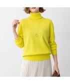 【23区/NIJYUSANKU】の【見上愛さん着用/洗える】ピュアカシミヤ タートルネック ニット イエロー系|ID: prp329100004659560 ipo3291000000033722028