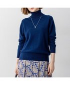 【23区/NIJYUSANKU】の【滝沢眞規子さん着用/BAILA掲載/洗える】ピュアカシミヤ タートルネック ニット ブルー系|ID: prp329100004659560 ipo3291000000035382008