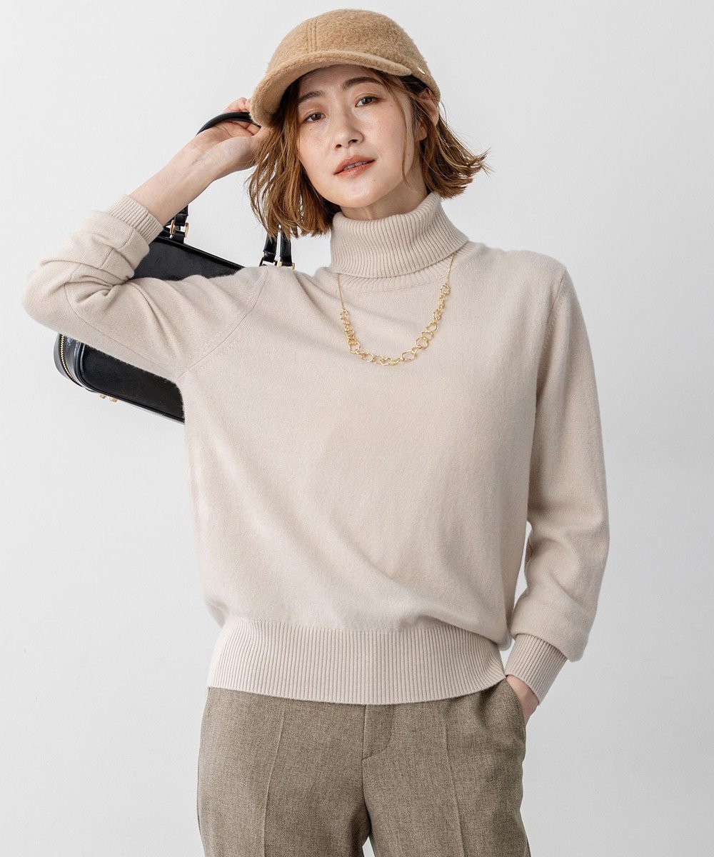 【23区/NIJYUSANKU】の【滝沢眞規子さん着用/BAILA掲載/洗える】ピュアカシミヤ タートルネック ニット インテリア・キッズ・メンズ・レディースファッション・服の通販 founy(ファニー) 雑誌掲載アイテム Magazine Picks & Fashion Features ファッション雑誌 Fashion Magazines バイラ BAILA オッジ Oggi ファッションモデル・俳優・女優 Models 女性 Women 滝沢眞規子 Takizawa Makiko ファッション Fashion レディースファッション Fashion for Women トップス・カットソー Cut & Sew Tops ニット Knit Tops & Sweaters タートルネック・ハイネックトップス Turtlenecks & High-Neck Tops イエロー Yellow オレンジ Orange 洗える Machine Washable 12月号 December Issue セーター Sweater, Knitwear 雑誌 Magazine, Fashion Magazine タートルネック Turtleneck, High Neck 2月号 February Issue, Feb. Edition フィット Fit, Slim Fit ベーシック Basic, Essential A/W・秋冬 Autumn/Winter 冬 Winter / This Winter エレガント 上品 Elegant 2025年 2025 2025-2026秋冬・A/W Autumn/Winter 2025–26 AW25–26 ベージュ系|ID: prp329100004659560 ipo3291000000035607382