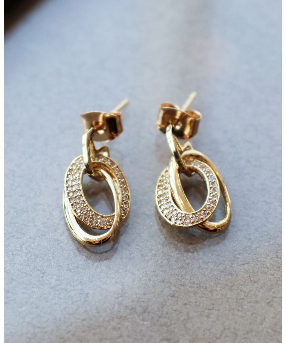 【ティアクラッセ/Tiaclasse】の【安田美沙子さん着用・金属アレルギー対応】キュービックレイヤードフープピアス インテリア・キッズ・メンズ・レディースファッション・服の通販 founy(ファニー) ファッション Fashion レディースファッション Fashion for Women アクセサリー Fashion Accessories イヤリング Earrings オケージョン Occasion Wear 春 Spring 秋 Autumn カーディガン Cardigan, Knitwear ガラス Glass, Glassware クリスタル Crystal, Swarovski コーティング Coating, Coated Finish シルバー Silver, Metallic Silver ストーン Stone, Gem-Like ダブル Double, Double-Breasted チュニック Tunic, Long Top ビジュー Bijou, Jewel-like Accent フープ Hoop, Hoop Earrings メタル Metal, Metal Parts 冬 Winter / This Winter 再入荷 Restock / Back in Stock おすすめ Recommended / Our Picks 夏 Summer エレガント 上品 Elegant ギフト プレゼント Gift / Present 入学式 Entrance Ceremony 卒業式 Graduation Ceremony 新作・新入荷 New Arrivals / New In 結婚式 Wedding ゴールドピアス|ID: prp329100004659567 ipo3291000000033722050