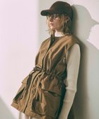 【フォルフォルモ/FORFORMO】の【洗える】Sleeveless Peplum Tops スリーブレスペプラムトップス 人気、トレンドファッション・服の通販 founy(ファニー) ファッション Fashion レディースファッション Fashion for Women トップス・カットソー Cut & Sew Tops 洗える Machine Washable カットソー Cut and Sewn Top ドレス Dress, One-Piece フォルム Silhouette, Form ベスト Vest, Waistcoat ポケット Pocket, Pocket Detail A/W・秋冬 Autumn/Winter S/S・春夏 SS, Spring/Summer, Warm Season 新作・新入荷 New Arrivals / New In おすすめ Recommended / Our Picks 夏 Summer thumbnail ブラウン|ID: prp329100004659574 ipo3291000000033722070