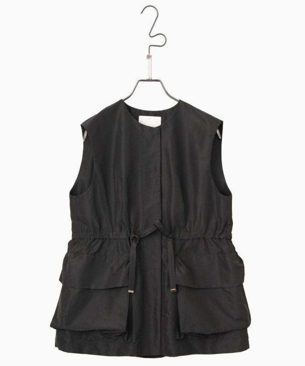 【フォルフォルモ/FORFORMO】の【洗える】Sleeveless Peplum Tops スリーブレスペプラムトップス インテリア・キッズ・メンズ・レディースファッション・服の通販 founy(ファニー) 　ファッション　Fashion　レディースファッション　Fashion for Women　トップス・カットソー　Cut & Sew Tops　洗える　Machine Washable　カットソー　Cut and Sewn Top　ドレス　Dress, One-Piece　フォルム　Silhouette, Form　ベスト　Vest, Waistcoat　ポケット　Pocket, Pocket Detail　A/W・秋冬　Autumn/Winter　S/S・春夏　SS, Spring/Summer, Warm Season　新作・新入荷　New Arrivals / New In　おすすめ　Recommended / Our Picks　夏　Summer　ブラック|ID: prp329100004659574 ipo3291000000033722072