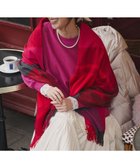 【23区/NIJYUSANKU】の【VERY掲載】カシミヤ チェック ストール レッド系|ID: prp329100004659597 ipo3291000000035555525