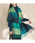 【23区/NIJYUSANKU】の【VERY掲載】カシミヤ チェック ストール グリーン系|ID: prp329100004659597 ipo3291000000035555528