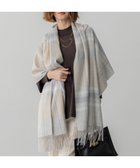 【23区/NIJYUSANKU】の【VERY掲載】カシミヤ チェック ストール ベージュ系|ID: prp329100004659597 ipo3291000000035555536