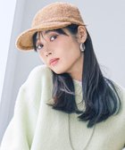 【23区/NIJYUSANKU】のプードルボア キャップ キャメル系|ID: prp329100004659601 ipo3291000000035647119