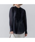 【23区/NIJYUSANKU】の【VERY11月号掲載/洗える】TWボイル フリルディテール ブラウス ネイビー系|ID: prp329100004659612 ipo3291000000035375372