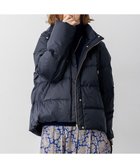 【23区/NIJYUSANKU】の【見上愛さん着用/洗える/撥水加工】シレータフタ コンパクト ダウンコート ネイビー系|ID: prp329100004659613 ipo3291000000033722226