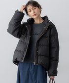 【23区/NIJYUSANKU】の【見上愛さん着用/洗える/撥水加工】シレータフタ コンパクト ダウンコート ブラック系|ID: prp329100004659613 ipo3291000000033846762