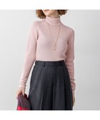 【23区/NIJYUSANKU】の【滝沢眞規子さん着用/WEB限定カラーあり】ウーステッドウール リブタートル ニット [WEB限定]ピンク系|ID: prp329100004659617 ipo3291000000035518948
