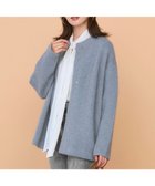 【23区/NIJYUSANKU】の【見上愛さん着用/洗える】ラクーンブレンドダブルフェイス ニット アウター 人気、トレンドファッション・服の通販 founy(ファニー) ファッション Fashion レディースファッション Fashion for Women アウター Coat / Outerwear Collection レディースジャケット・軽アウター Jackets インナー Innerwear 洗える Machine Washable カーディガン Cardigan, Knitwear コーディガン Coatigan, Knit Coat ジャケット Jacket, Outerwear ダブル Double, Double-Breasted フェイス Face, Facial Design ポケット Pocket, Pocket Detail A/W・秋冬 Autumn/Winter 冬 Winter / This Winter エレガント 上品 Elegant 2025年 2025 2025-2026秋冬・A/W Autumn/Winter 2025–26 AW25–26 thumbnail スカイブルー系|ID: prp329100004659619 ipo3291000000034329824