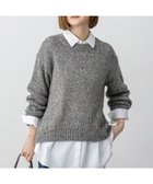 【23区/NIJYUSANKU】の【先行予約/洗える】マーブルルレックスリリー バルキーニット ライトグレー系|ID: prp329100004659623 ipo3291000000033722277
