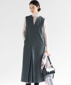 【23区/NIJYUSANKU】のウールミルドジャージー ボックスタック ジャンパースカート グレー系|ID: prp329100004659624 ipo3291000000033846768