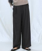 【23区/NIJYUSANKU】の【滝沢眞規子さん着用/VERY掲載/洗える】TWビエラ タック ワイド パンツ グレー系|ID: prp329100004659626 ipo3291000000035607443