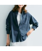 【23区/NIJYUSANKU】の【見上愛さん着用/Oggi11月号掲載】コットン コーデュロイ シャツ ダルブルー系|ID: prp329100004659631 ipo3291000000034009002