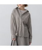 【23区/NIJYUSANKU】の【見上愛さん着用/Oggi11月号掲載】コットン コーデュロイ シャツ ライトグレー系|ID: prp329100004659631 ipo3291000000035379519