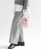 【23区/NIJYUSANKU】の【滝沢眞規子さん着用/洗える】コットン コーデュロイ ワイド パンツ ライトグレー系|ID: prp329100004659633 ipo3291000000035607334