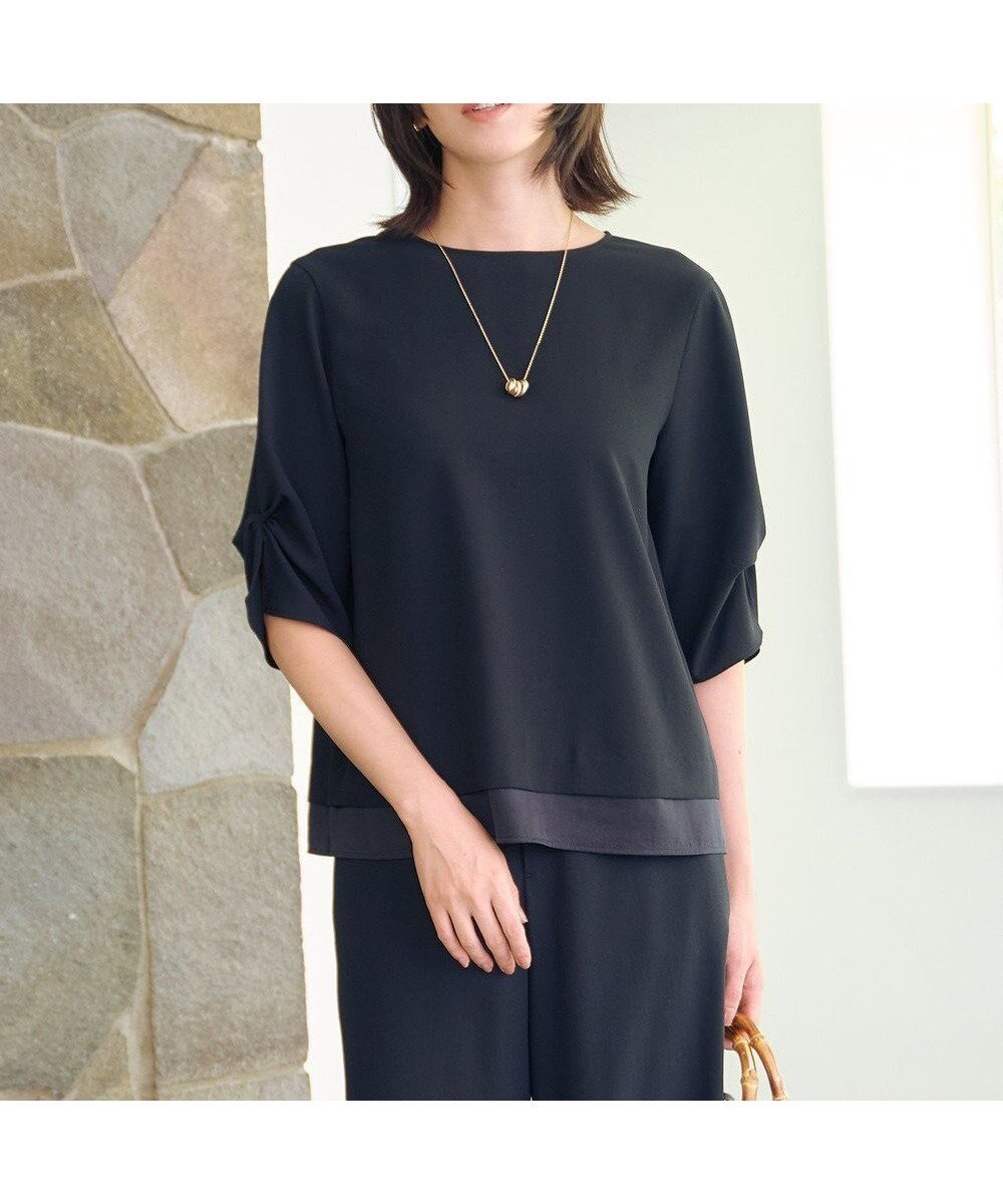 【ジェイ プレス/J.PRESS】の【洗える・吸水速乾・接触冷感・セットアップ対応】Light ジョーゼット ブラウス 人気、トレンドファッション・服の通販 founy(ファニー) 　ファッション　Fashion　レディースファッション　Fashion for Women　トップス・カットソー　Cut & Sew Tops　シャツ・ブラウス・オフィスカジュアル　Elegant Blouses & Button-Ups　セットアップ　Matching Sets　レディーストップス・ブラウス　Tops & Blouses / Assorted Women's Tops　とろみ　Fluid, Flowy Fabric　ジョーゼット　Georgette, Semi-Sheer Fabric　セットアップ　Set-Up, Coordinated Outfit　ドレープ　Drape, Draping Fabric　吸水　Absorbent, Quick-Dry　夏　Summer　春　Spring　S/S・春夏　SS, Spring/Summer, Warm Season　洗える　Machine Washable　 other-1|ID: prp329100004659637 ipo3291000000035633867