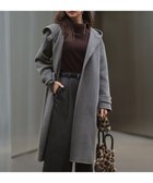 【23区/NIJYUSANKU】の【滝沢眞規子さん着用/VERY掲載】MANTECOPureリバー フード ロングコート ミディアムグレー系|ID: prp329100004659642 ipo3291000000034621225