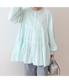 【アメリカンホリック/AMERICAN HOLIC】のティアードギャザーブラウス Mint|ID: prp329100004659671 ipo3291000000033722505