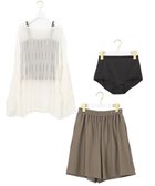 【エニィ スィス/any SiS】の【4SET】キャミソール スイムウェア モカ|ID: prp329100004659672 ipo3291000000034724952