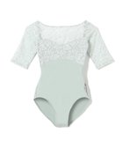 【チャコット/Chacott】の◎【Nela ライン】ハーフスリーブレオタード 人気、トレンドファッション・服の通販 founy(ファニー) ファッション Fashion レディースファッション Fashion for Women コレクション Collection, Seasonal Line ファブリック Fabric, Textile エレガント 上品 Elegant 春 Spring thumbnail アクアグリーン|ID: prp329100004659679 ipo3291000000033722552