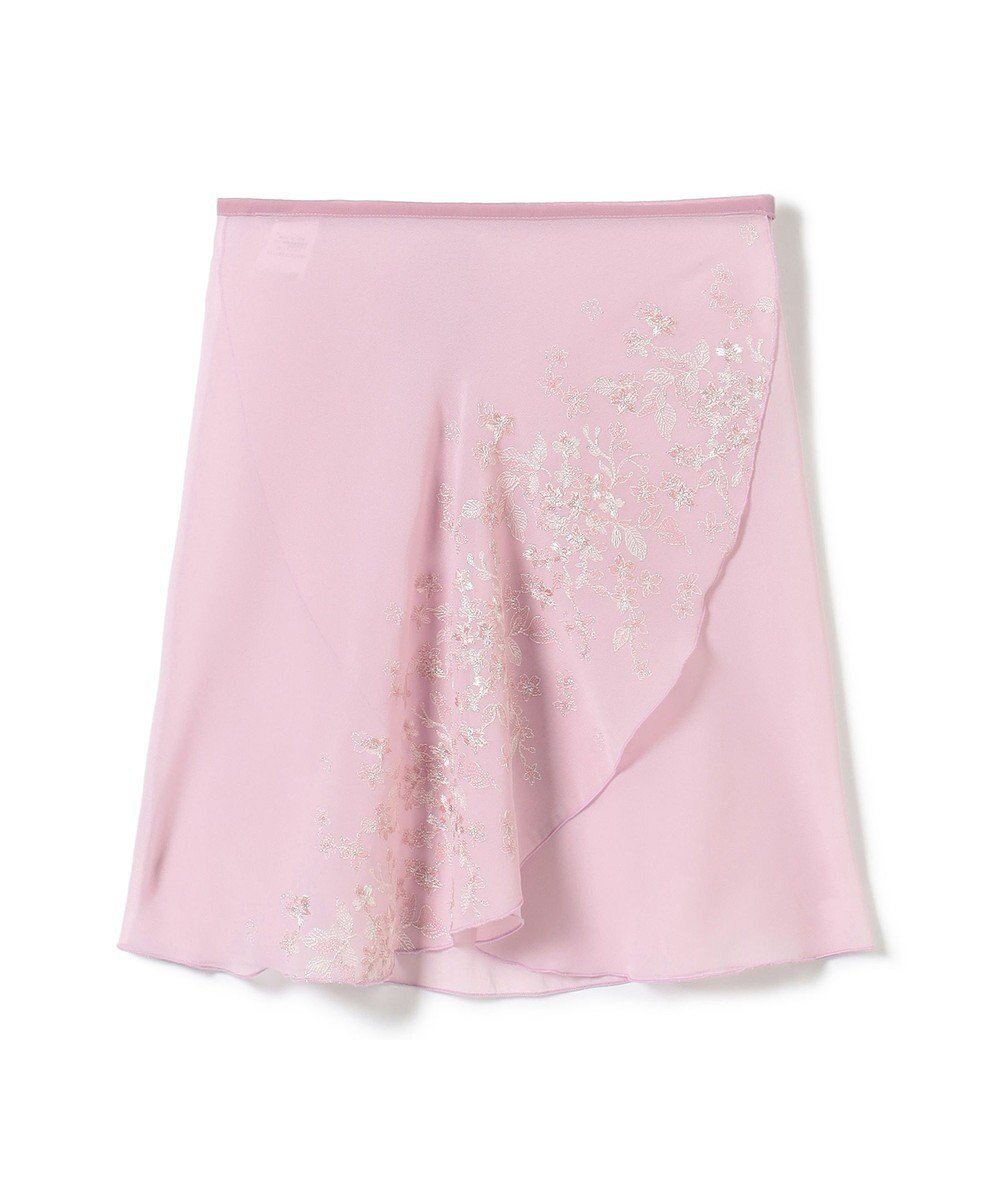 【チャコット/Chacott】の◎【Nela ライン】巻きスカート インテリア・キッズ・メンズ・レディースファッション・服の通販 founy(ファニー) 　ファッション　Fashion　レディースファッション　Fashion for Women　スカート　Skirts　コレクション　Collection, Seasonal Line　シフォン　Chiffon, Lightweight Fabric　チェック　Check, Plaid, Tartan　バランス　Balance, Style Balance　ファブリック　Fabric, Textile　エレガント 上品　Elegant　春　Spring　グレイッシュライラック|ID: prp329100004659684 ipo3291000000033722584