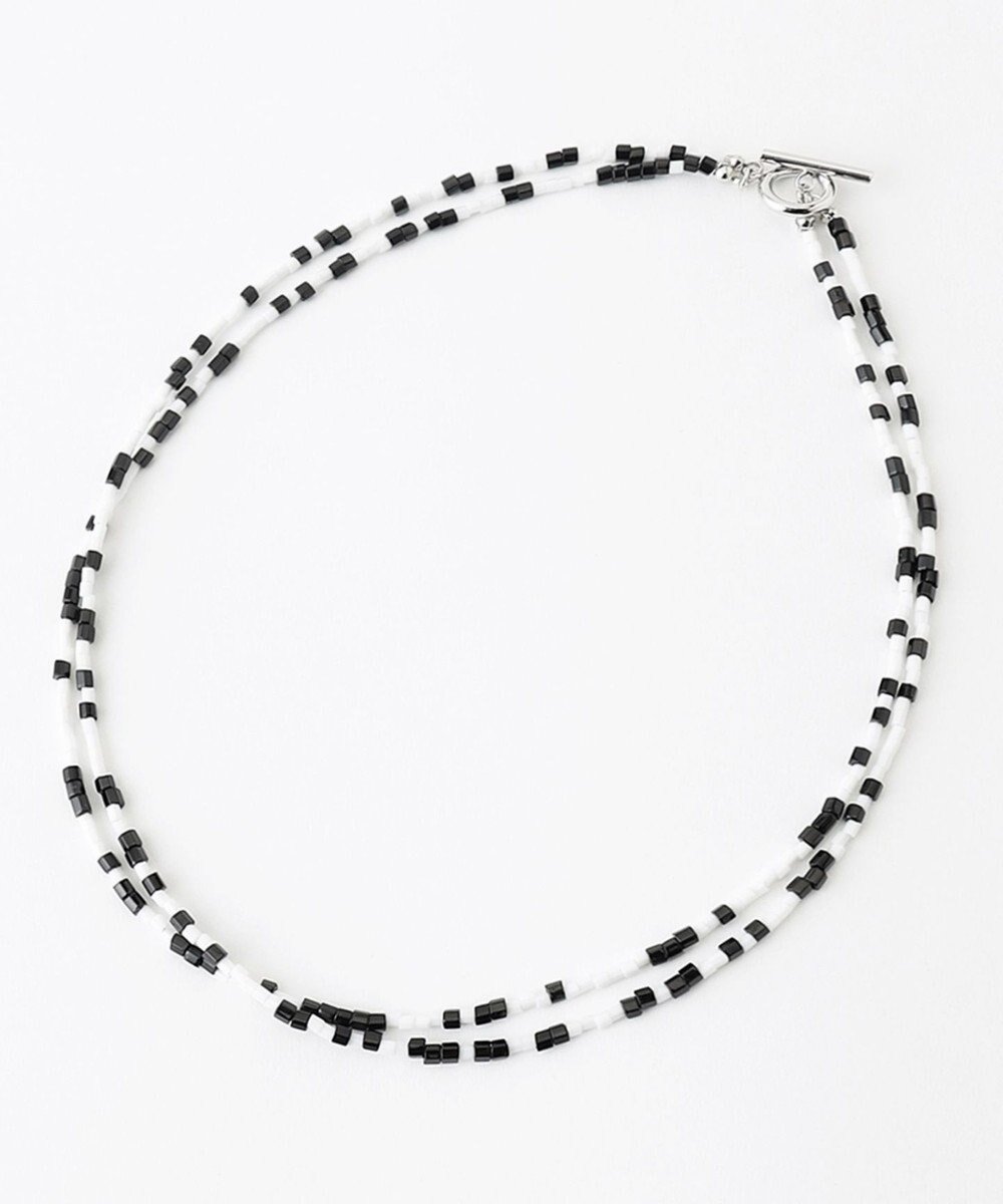 【アイシービー/iCB】のビーズネックレス インテリア・キッズ・メンズ・レディースファッション・服の通販 founy(ファニー) 　ファッション　Fashion　レディースファッション　Fashion for Women　ジュエリー　Jewelry　ネックレス　Necklaces & Pendants　2025年　2025　2025春夏・S/S　Spring/Summer 2025 SS25　アクセサリー　Fashion Accessories　ショート　Short, Short Length　ネックレス　Necklace, Pendant Necklace　ブレスレット　Bracelet, Wristband　ブラックミックス系|ID: prp329100004659709 ipo3291000000035634067