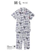 【ワコール/WACOAL】のワコール_リラックス&スリープ パジャマ 5分袖 半袖 8分丈 綿100%(本体) PEANUTS スヌーピー レディース FDT157 /ワコール 人気、トレンドファッション・服の通販 founy(ファニー) ファッション Fashion レディースファッション Fashion for Women トップス・カットソー Cut & Sew Tops キャラクター Character, Licensed Characters ギフト プレゼント Gift / Present パジャマ Pajamas, Sleepwear プリント Print, Printed Pattern ベーシック Basic, Essential ボトム Bottoms, Lower Wear リラックス Relax, Relaxed Fit 半袖 Short Sleeve, Half Sleeve thumbnail グレー|ID: prp329100004659712 ipo3291000000034200272