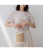 【組曲/KUMIKYOKU】の華感コンビネーションスリーブ カットソー スモーキーピンク系|ID: prp329100004659720 ipo3291000000033722792