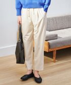 【エニー/ANY】の【洗濯機可/ウエストゴム/ストレッチ/UVケア】イージーケアライトストレッチテーパードパンツ エクリュ|ID: prp329100004659728 ipo3291000000033722849