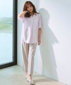 【エニー/ANY】の【洗濯機可/ウエストゴム/ストレッチ/UVケア】イージーケアライトストレッチテーパードパンツ ベージュ|ID: prp329100004659728 ipo3291000000034296245