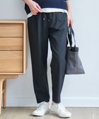 【エニー/ANY】の【洗濯機可/ウエストゴム/ストレッチ/UVケア】イージーケアライトストレッチテーパードパンツ ブラック|ID: prp329100004659728 ipo3291000000034296248
