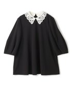 【アンフィーロ 自由区/UNFILO】の【2WAY】BEAUTY MOVE レース襟ブラウス ブラック|ID:prp329100004659735