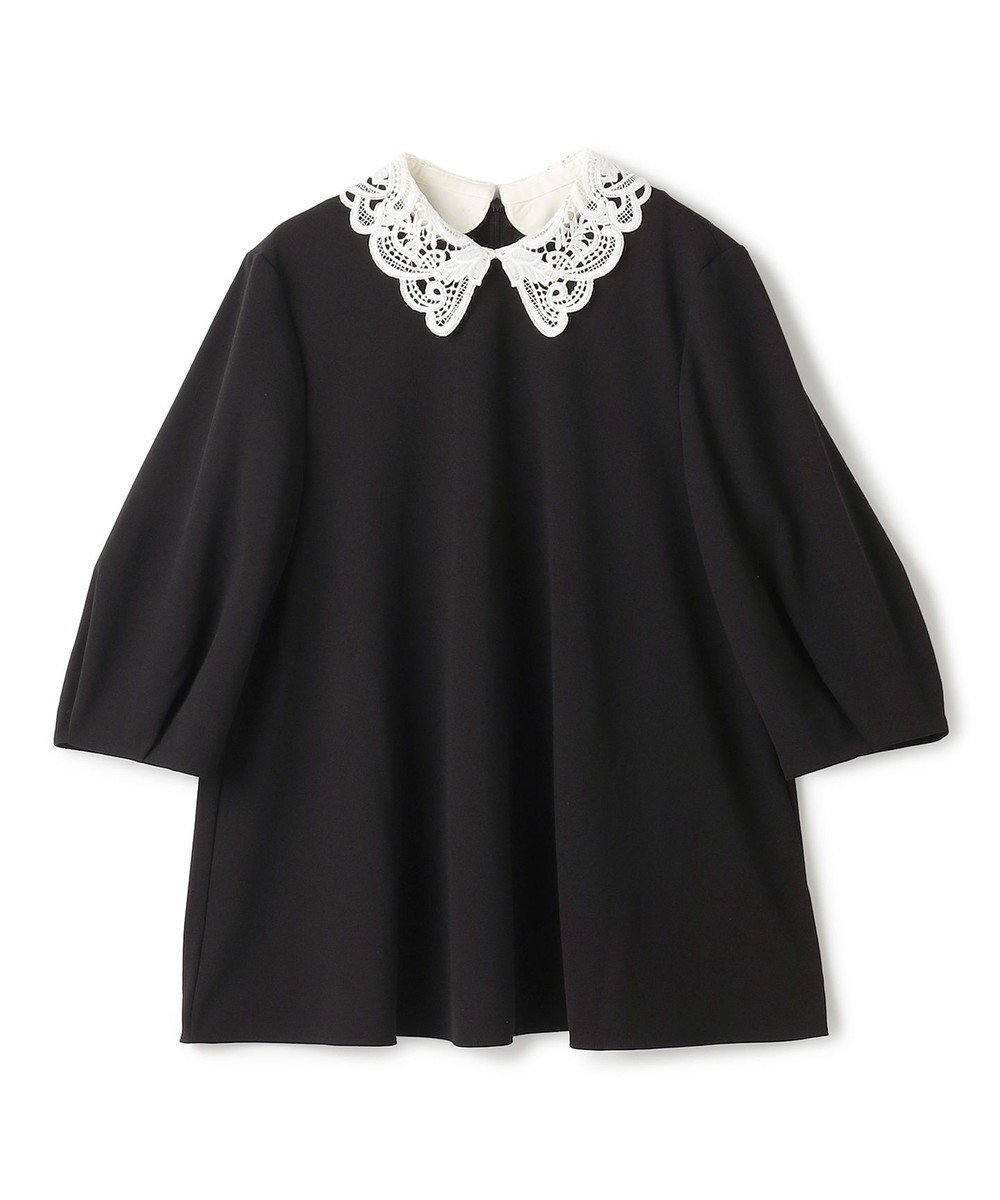 【アンフィーロ 自由区/UNFILO】の【2WAY】BEAUTY MOVE レース襟ブラウス インテリア・キッズ・メンズ・レディースファッション・服の通販 founy(ファニー) ファッション Fashion レディースファッション Fashion for Women トップス・カットソー Cut & Sew Tops シャツ・ブラウス・オフィスカジュアル Elegant Blouses & Button-Ups オケージョン Occasion Wear 吸水 Absorbent, Quick-Dry ジョーゼット Georgette, Semi-Sheer Fabric ストレッチ Stretch, Stretchy Fabric セットアップ Set-Up, Coordinated Outfit フレア Flare, Flared レース Lace, Lace Fabric 楽ちん Easy Fit, Comfortable A/W・秋冬 Autumn/Winter 再入荷 Restock / Back in Stock おすすめ Recommended / Our Picks エレガント 上品 Elegant 新作・新入荷 New Arrivals / New In ビジネス 仕事 通勤 Business / Work / Commuting ブラック|ID: prp329100004659735 ipo3291000000034621305