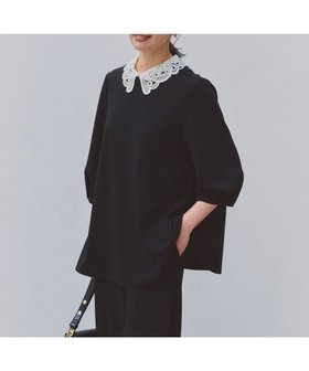 【アンフィーロ 自由区/UNFILO】の【2WAY】BEAUTY MOVE レース襟ブラウス 人気、トレンドファッション・服の通販 founy(ファニー) ファッション Fashion レディースファッション Fashion for Women トップス・カットソー Cut & Sew Tops シャツ・ブラウス・オフィスカジュアル Elegant Blouses & Button-Ups オケージョン Occasion Wear 吸水 Absorbent, Quick-Dry ジョーゼット Georgette, Semi-Sheer Fabric ストレッチ Stretch, Stretchy Fabric セットアップ Set-Up, Coordinated Outfit フレア Flare, Flared レース Lace, Lace Fabric 楽ちん Easy Fit, Comfortable A/W・秋冬 Autumn/Winter おすすめ Recommended / Our Picks エレガント 上品 Elegant 新作・新入荷 New Arrivals / New In ビジネス 仕事 通勤 Business / Work / Commuting |ID:prp329100004659735