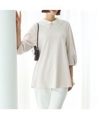 【アンフィーロ 自由区/UNFILO】の【ご好評により追加生産/襟は取り外し可能な2WAY】BEAUTY MOVE レース襟ブラウス アイボリー|ID: prp329100004659735 ipo3291000000036378918